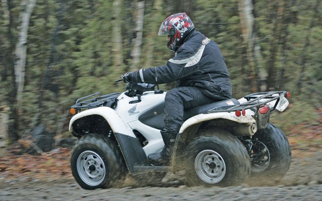 2009 Honda TRX420PG CTE Review