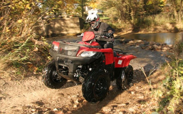 2008 Suzuki King Quad 450 Review