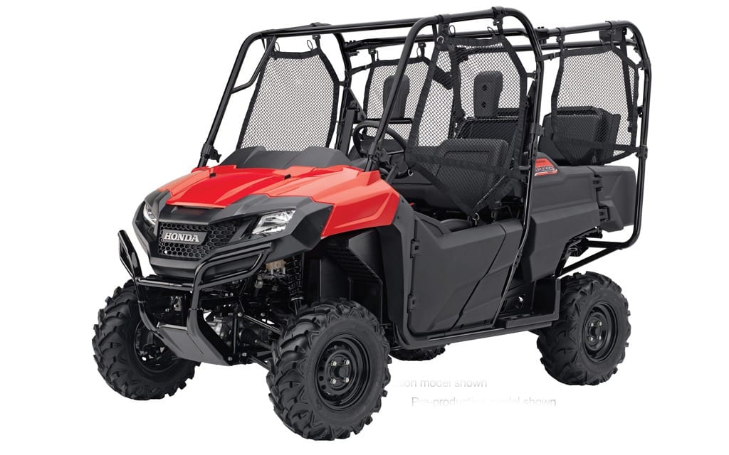 2014 Honda Pioneer 700 4 First look