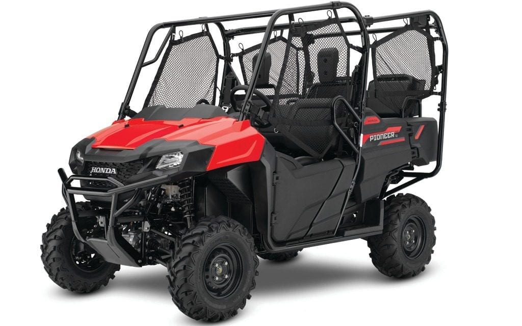 2017 Honda Pioneer Lineup Improvements