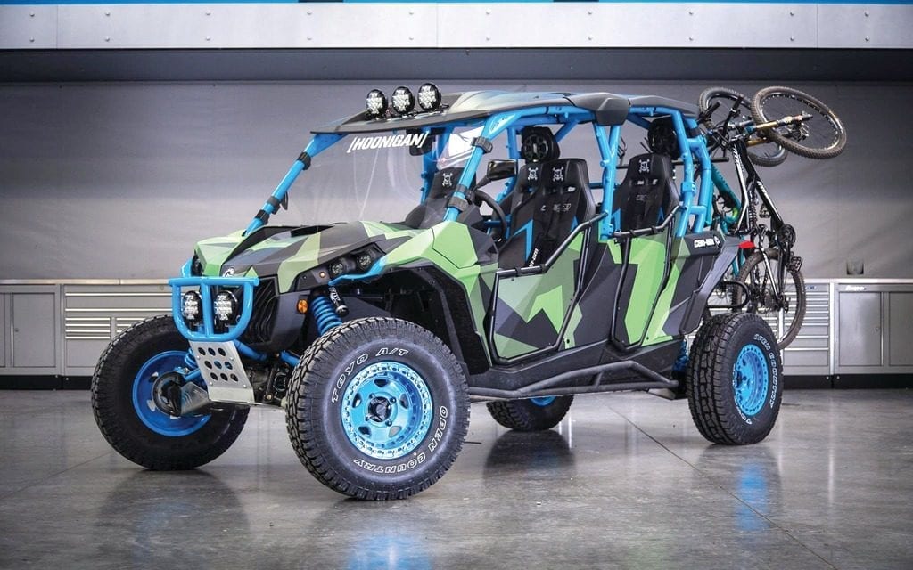 Ken Block Showcases Custom Can-Am Maverick X rs 1000R Turbo