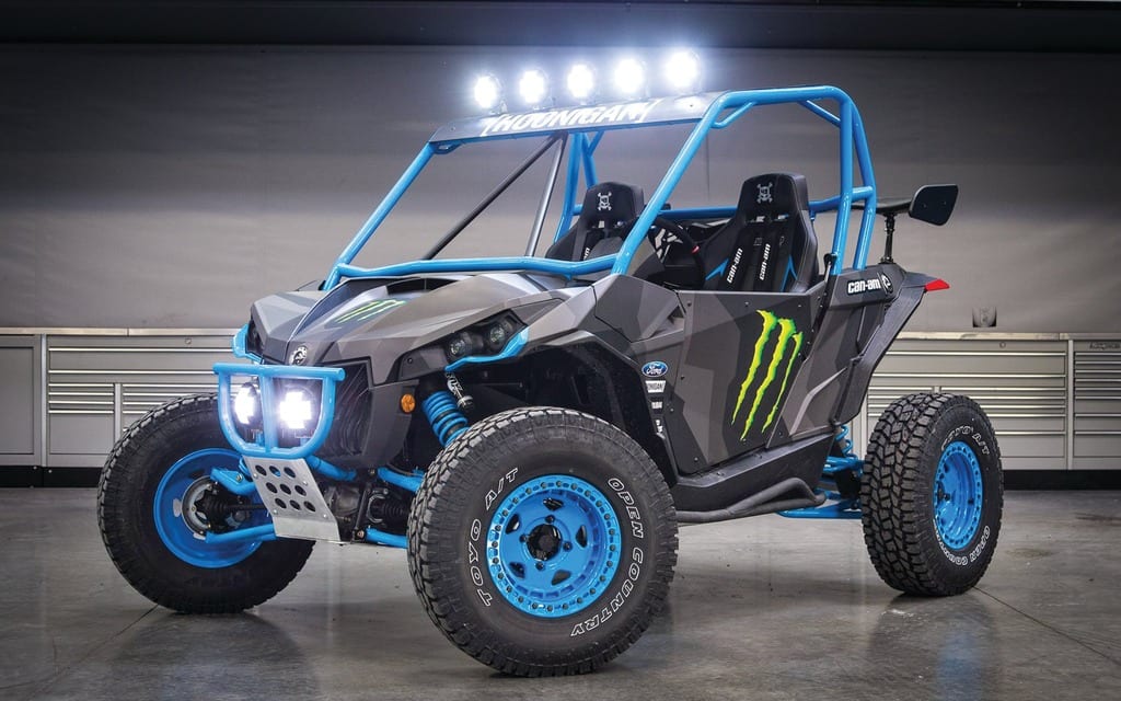 Ken Block Showcases Custom Can-Am Maverick X rs 1000R Turbo