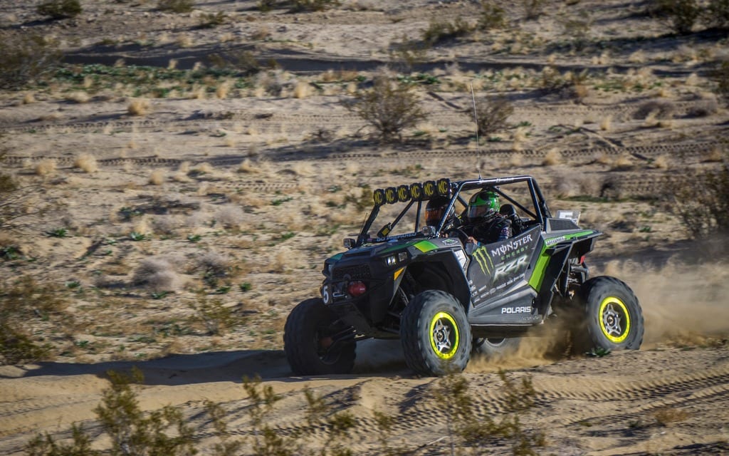 Polaris RZRs Sweep Podium at 2017 King of the Hammers