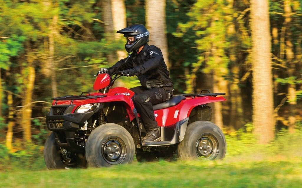 2016 Suzuki kind Quad 750 AXI SE Review