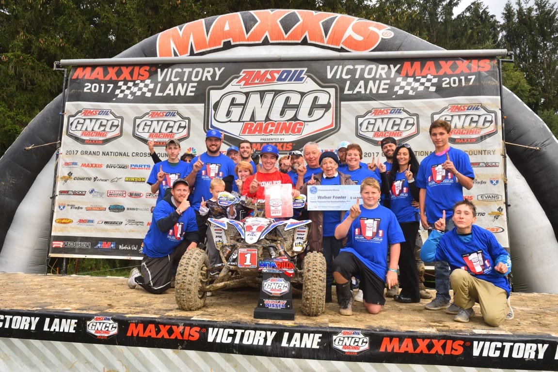 Yamaha Racing’s Walker Fowler Clinches Third Straight GNCC Championship