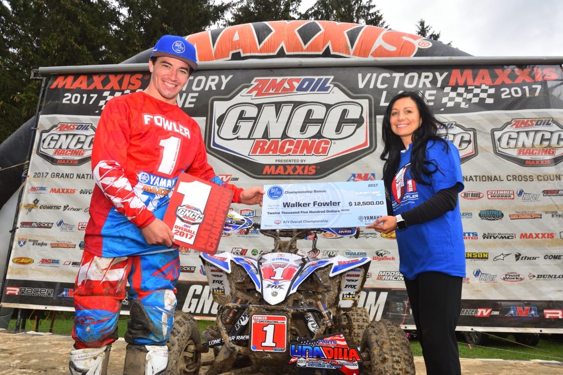 Yamaha Racing’s Walker Fowler Clinches Third Straight GNCC Championship