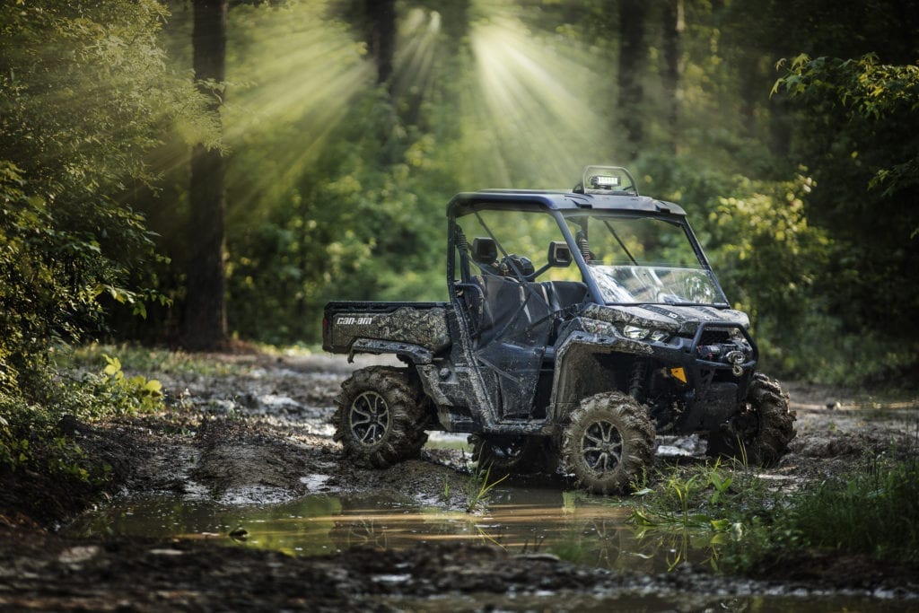 2018 Can-Am Defender X MR Lineup