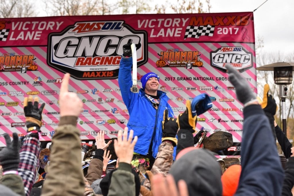 Yamaha championships in GNCC 2017