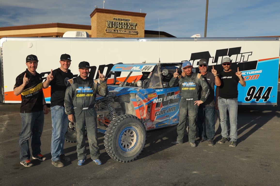 Can-Am Maverick X3 racer Phil Blurton captures best in the desert UTV Production Turbo class Championship.