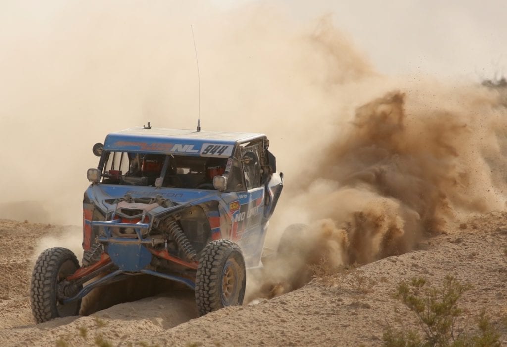 Can-Am Maverick X3 racer Phil Blurton captures best in the desert UTV Production Turbo class Championship.