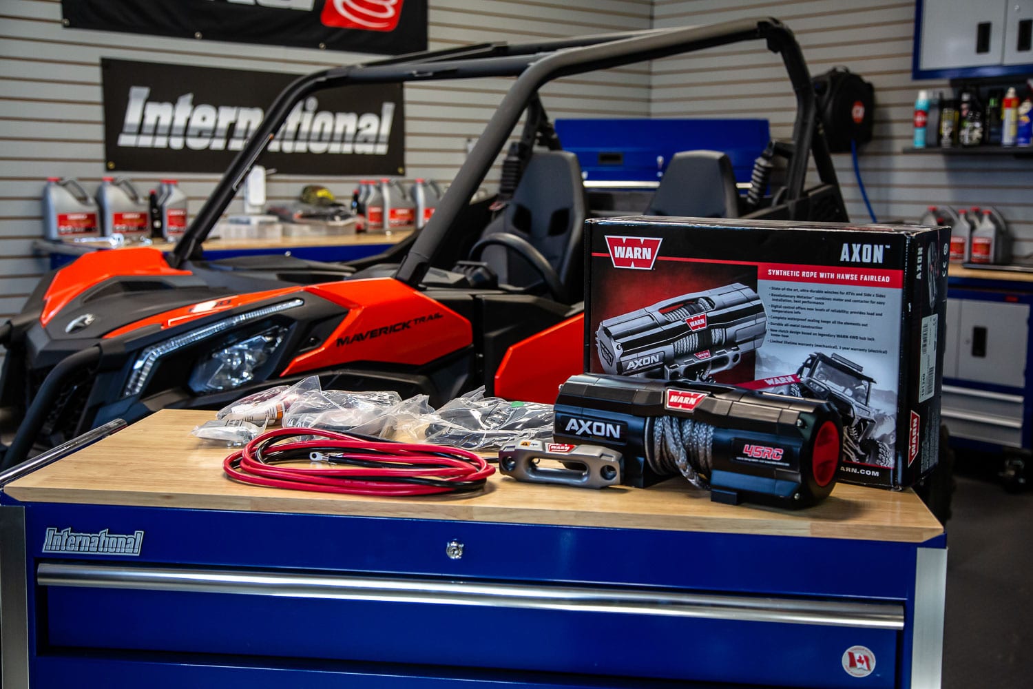 Warn Axon 45-S Powersport Winch – Thumper Fab