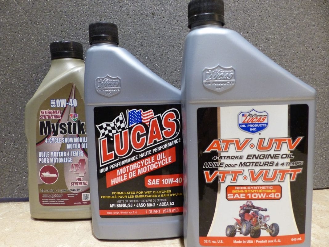 Which motor oil do you use in your ATV ATV Trail Rider Magazine