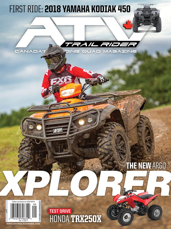 ATV Trail Rider Magazine Sept-Oct 2017