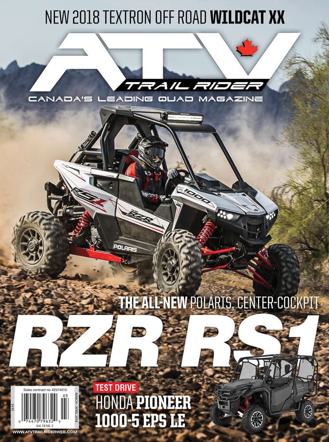 ATV Trail Rider Magazine Jan-Feb 2018