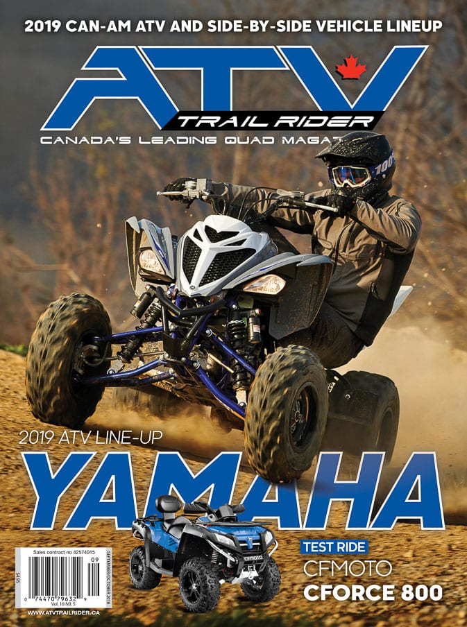 ATV Trail Rider Sept Oct 2018