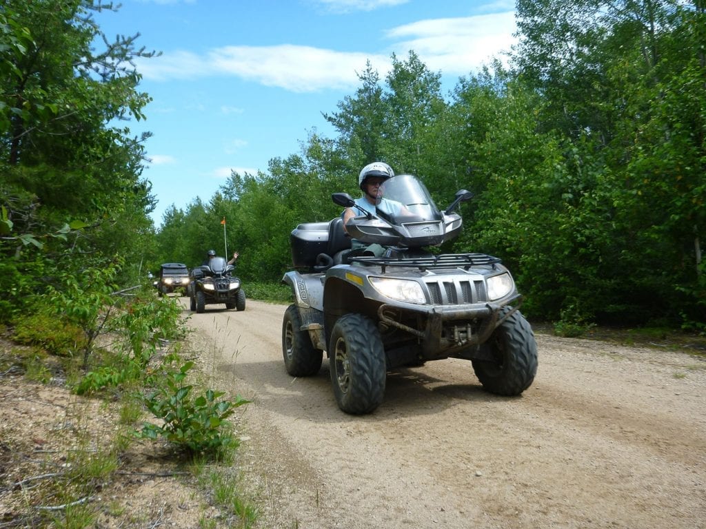 Are you adequately covered to ride on the trails