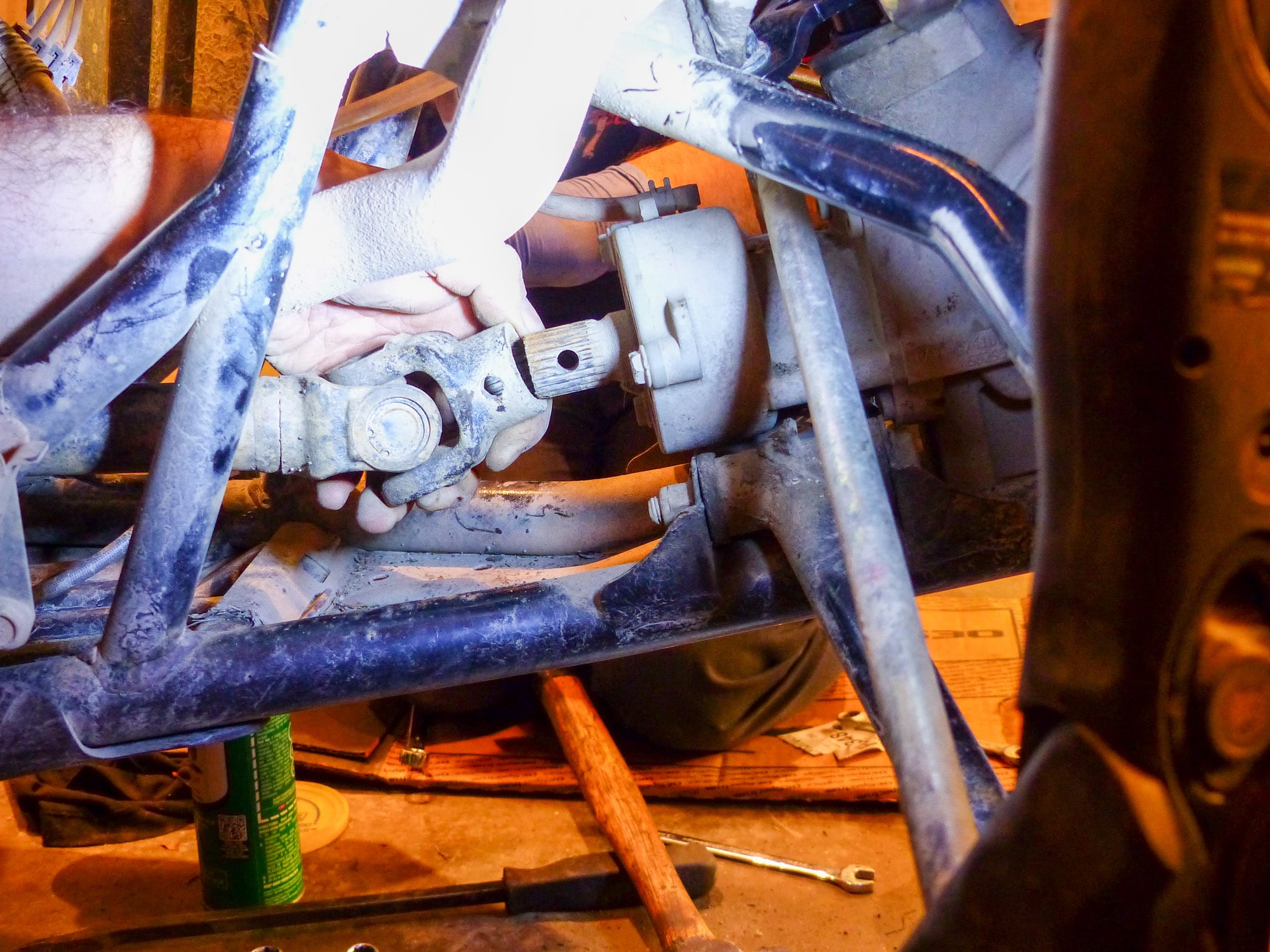 How to repair an ATV Drive Shaft