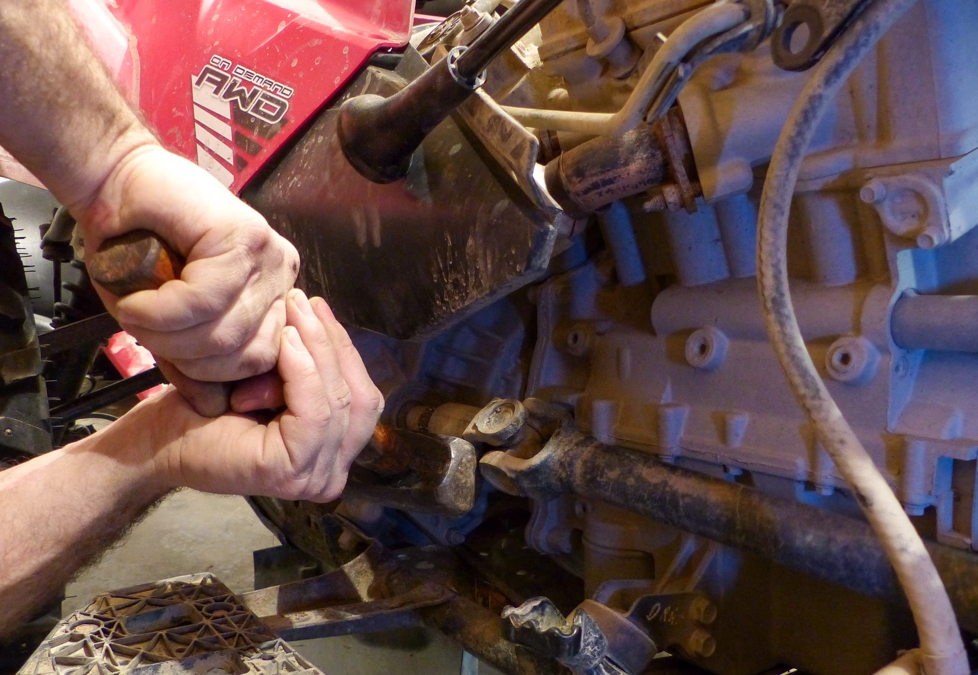 How to repair an ATV Drive Shaft