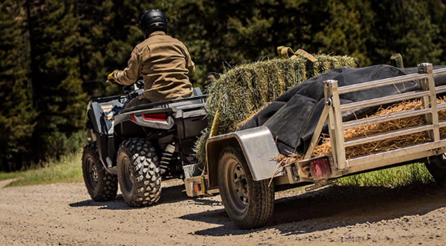 Towing with an ATV