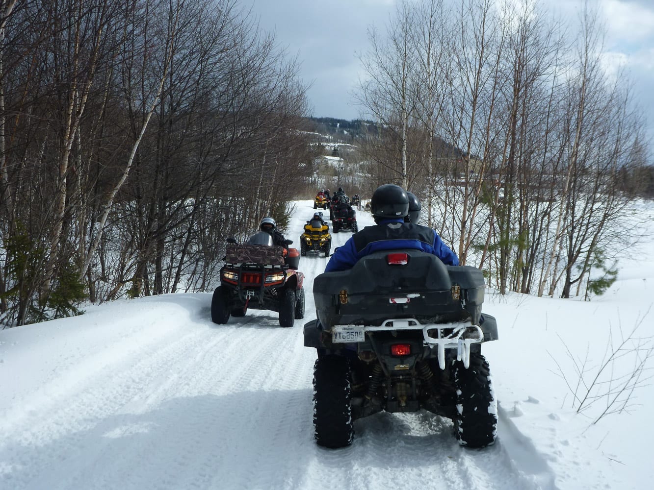 Beat the cold during a winter ride