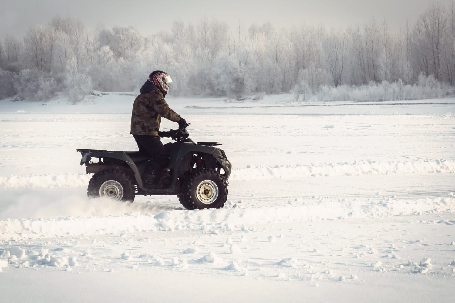 Beat the cold during a winter ride