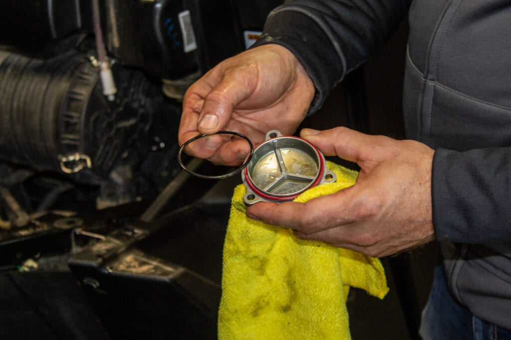 Changing a Can-Am Defender's Engine Oil and Filter