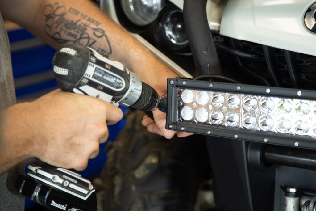 LED Bar Installation ATV Trail Rider Magazine