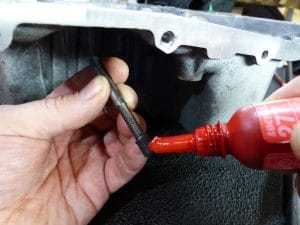 How to repair damaged threads