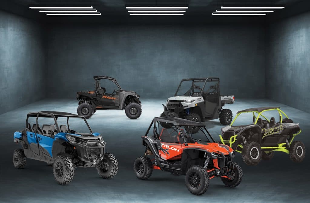 The Top Five UTVs for 2022