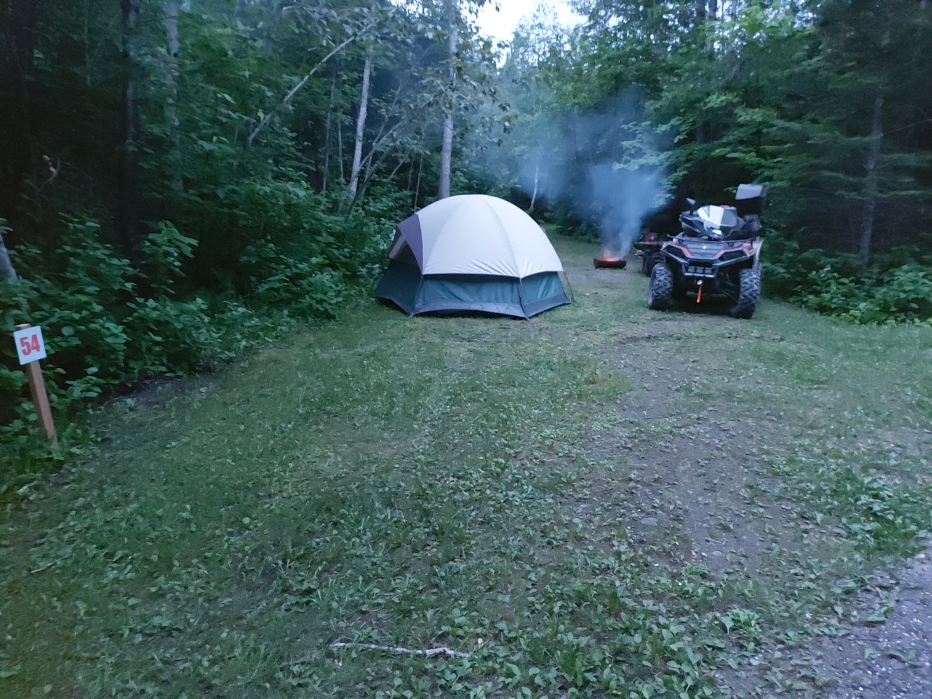 ATV Camping Rejuvenating in Nature