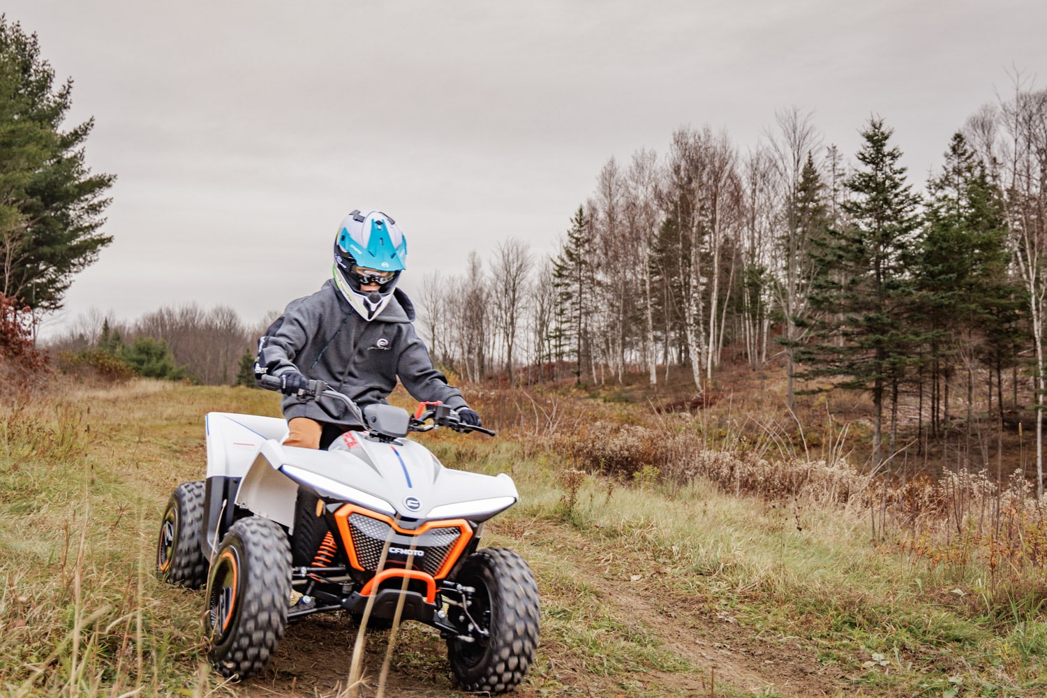 CFMOTO GETS KIDS ON THE GAS WITH THE CFORCE 110 - ATV Trail Rider