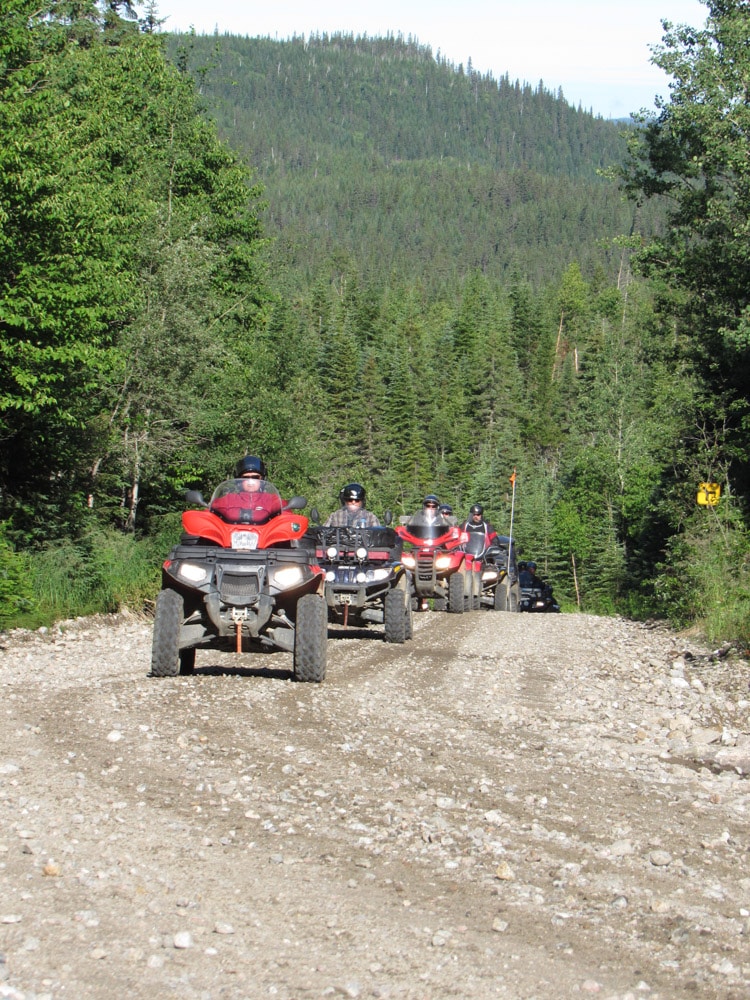 ATV-ride-to-l’Étape-in-Laurentides-Park