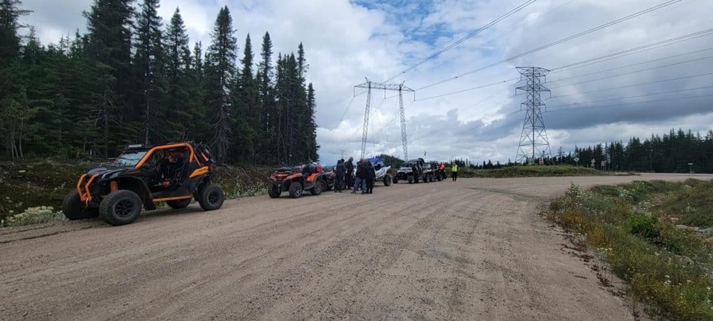 ATV-ride-to-l’Étape-in-Laurentides-Park