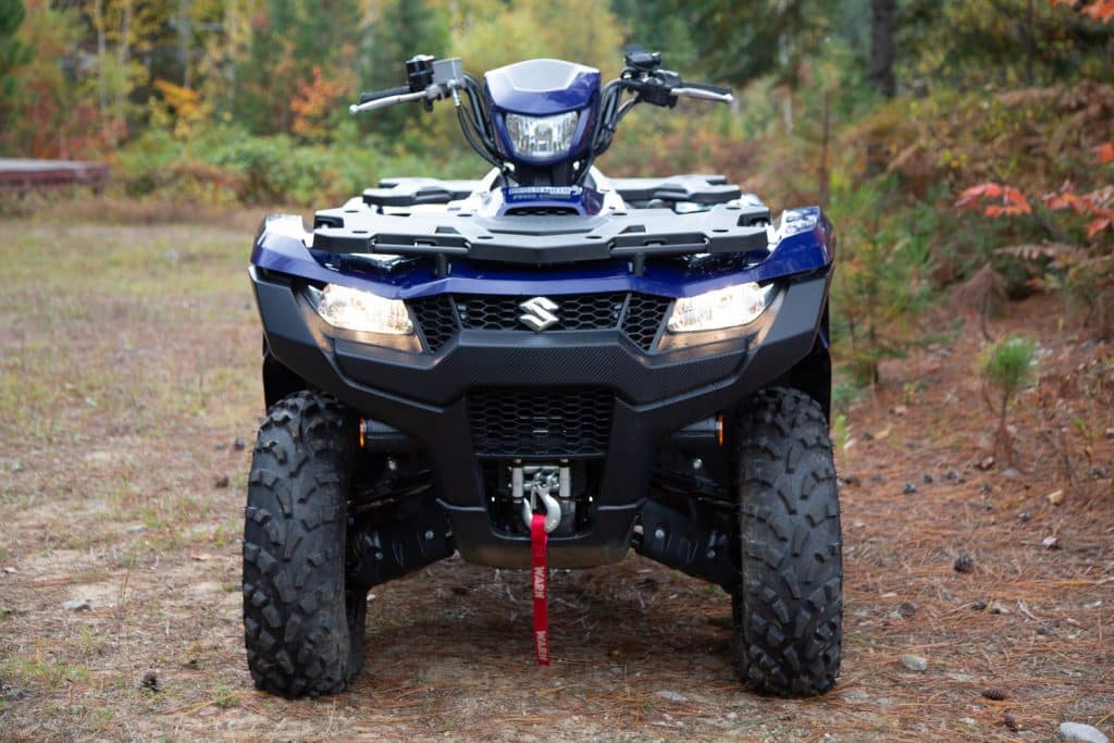 Spannende Suzuki King Quad 750 Fotos