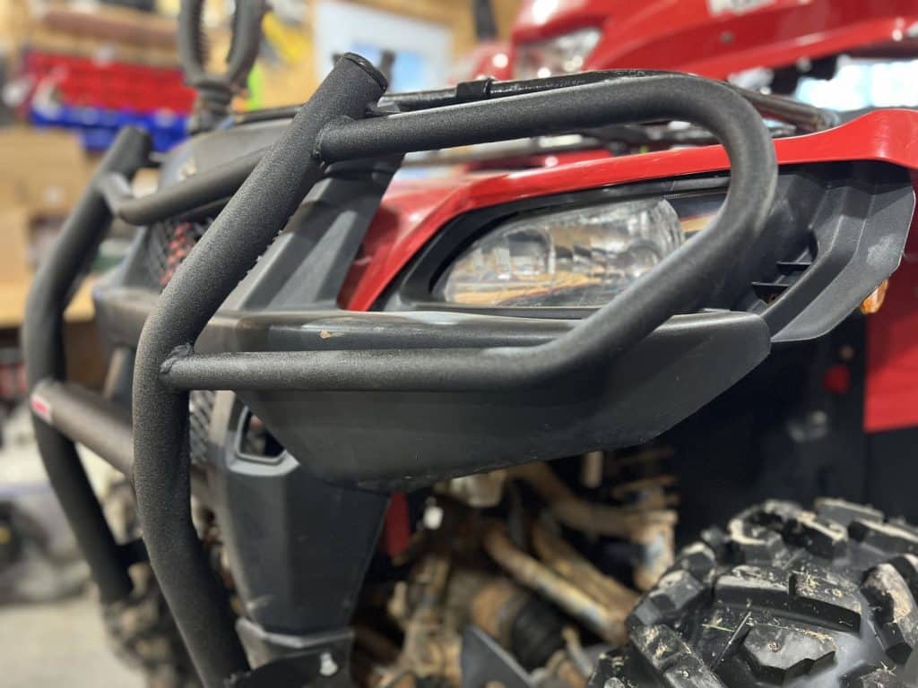 installation of kimpex bumpers for older quads