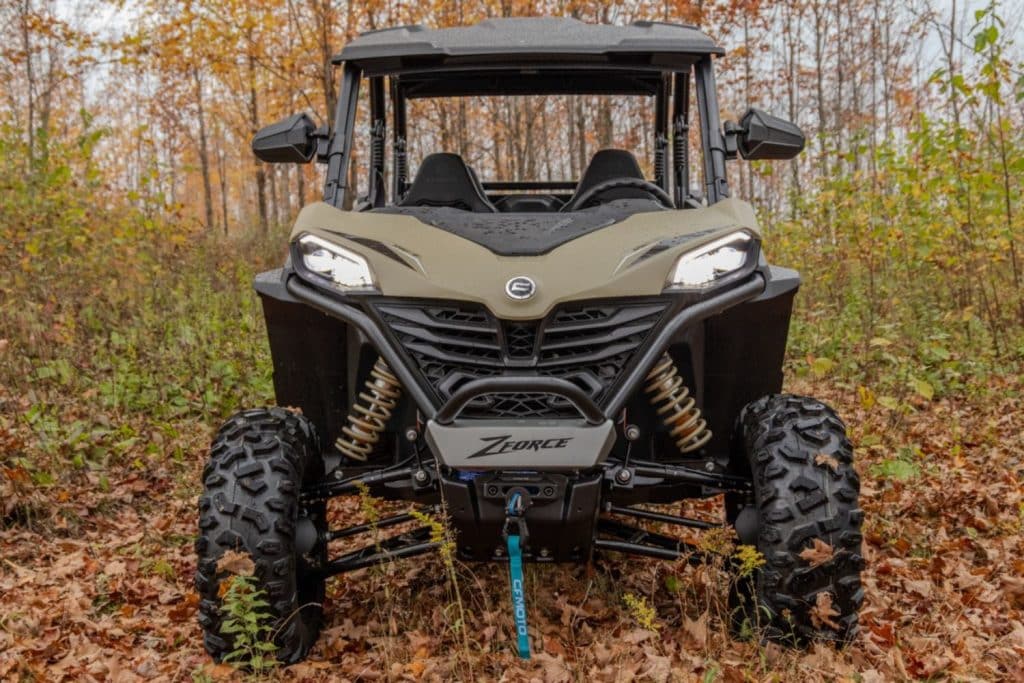 Review and Test Ride: Cfmoto Zforce 950 Sport -4 2024 - ATV Trail Rider ...