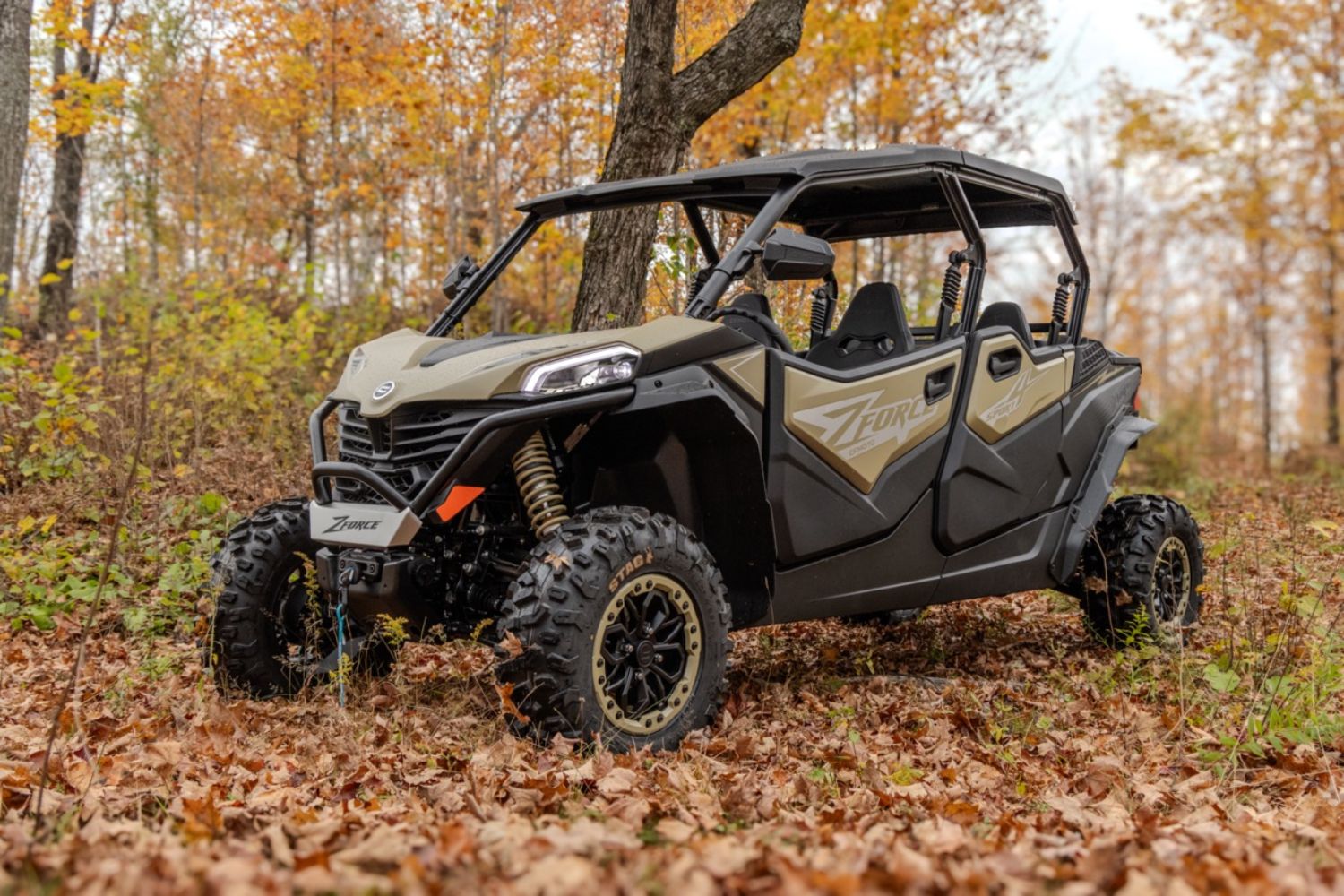 Review and Test Ride: Cfmoto Zforce 950 Sport -4 2024 - ATV Trail Rider ...