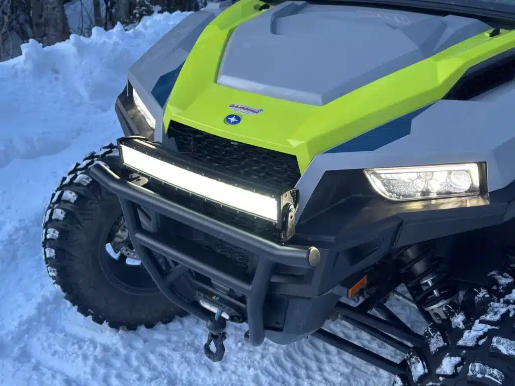 ATV LED light installation